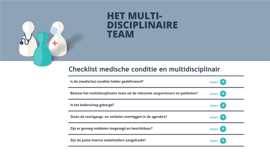 Bericht 'Medische conditie en multidisciplinair team’  - webcast Aan de slag met waardegedreven zorg bekijken